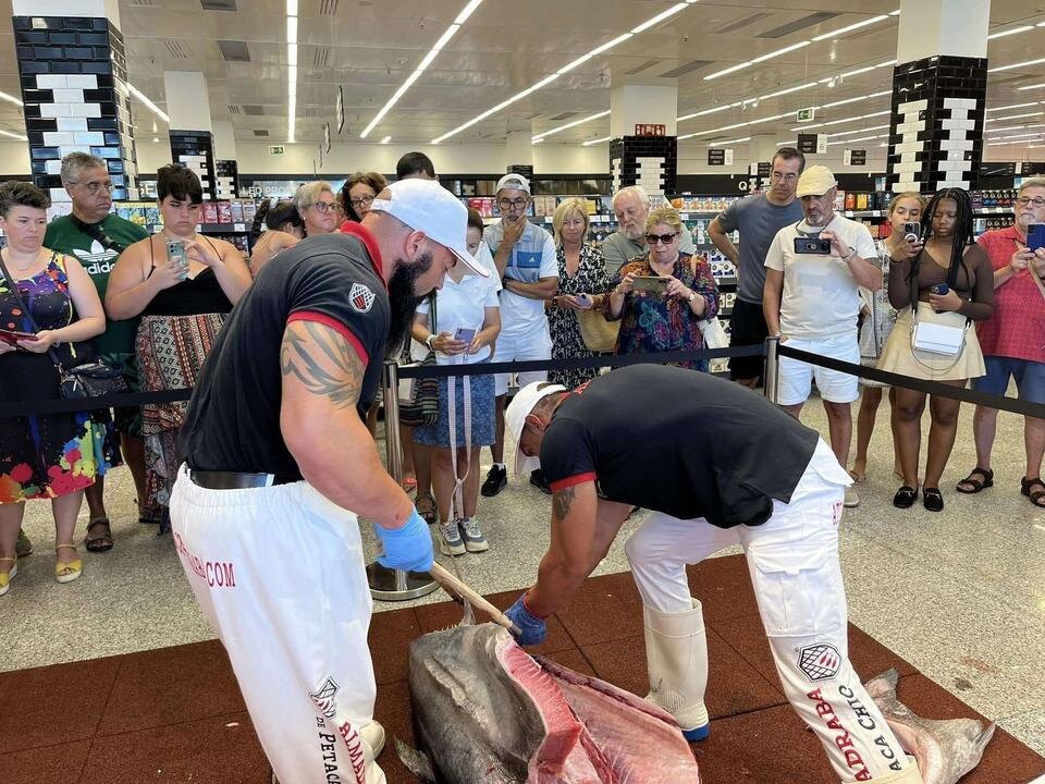 Supermercado el Corte Inglés atún rojo 