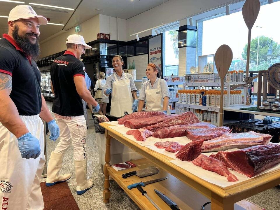 Supermercado el Corte Inglés atún rojo 