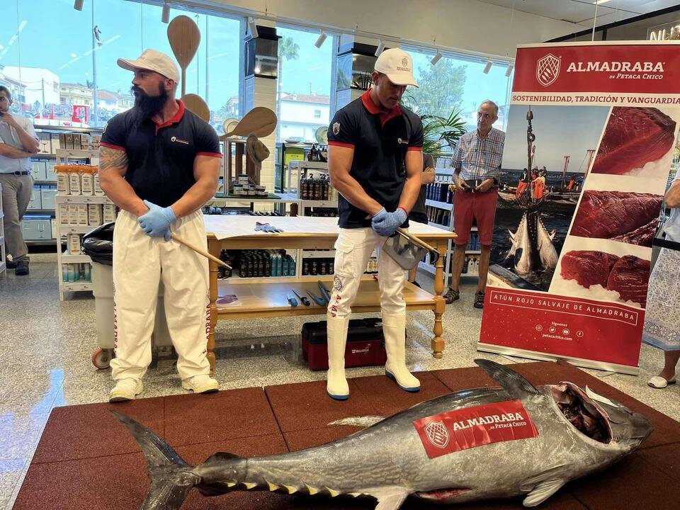 Supermercado el Corte Inglés atún rojo 