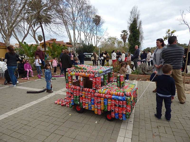 Arrastre de latas Guadiaro