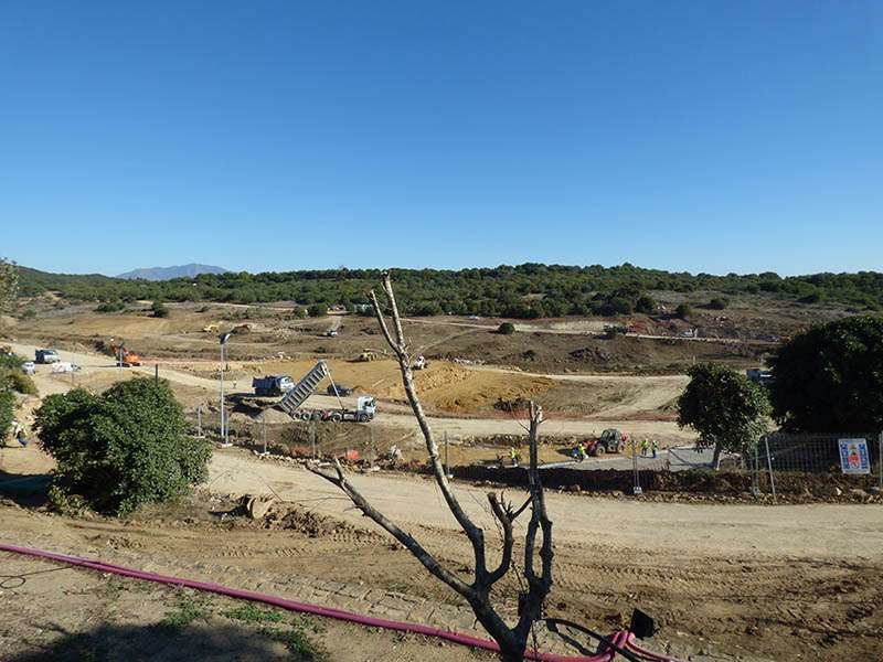 Obras en La Reserva Club