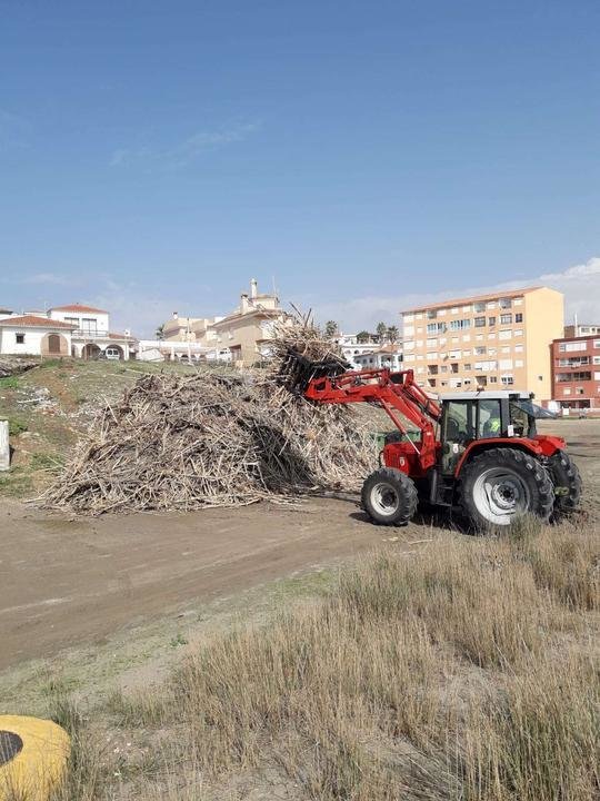 Retirada de cañas