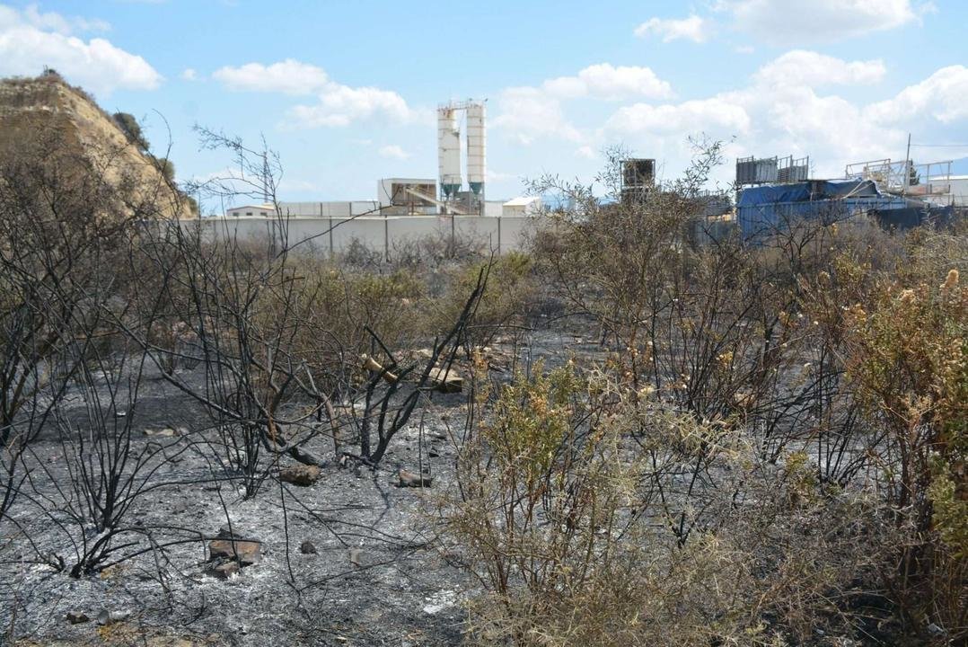 Incendio en La Pólvora