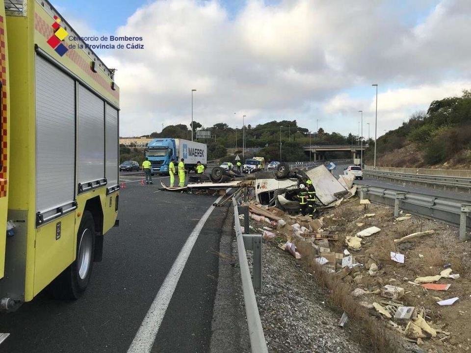 Accidente camión