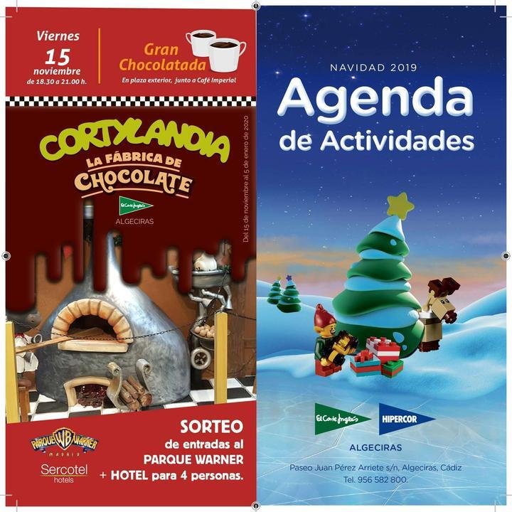 Navidad, El Corte Inglés de Algeciras