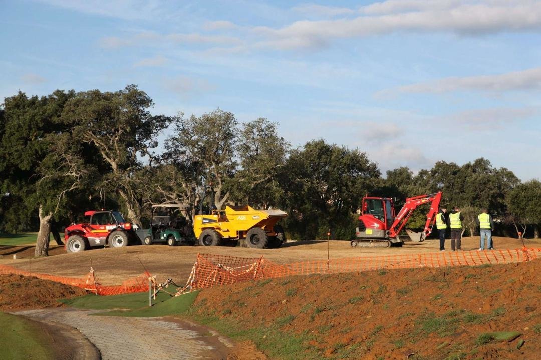 San Roque Club Golf, inicio de las obras