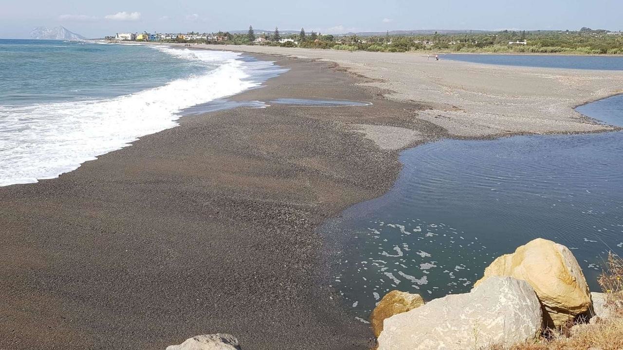 Desembocadura del río Guadiaro