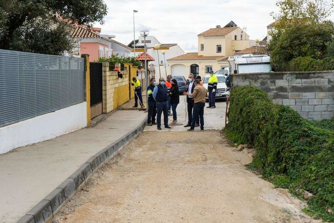 Asfaltado en Torreguadiaro