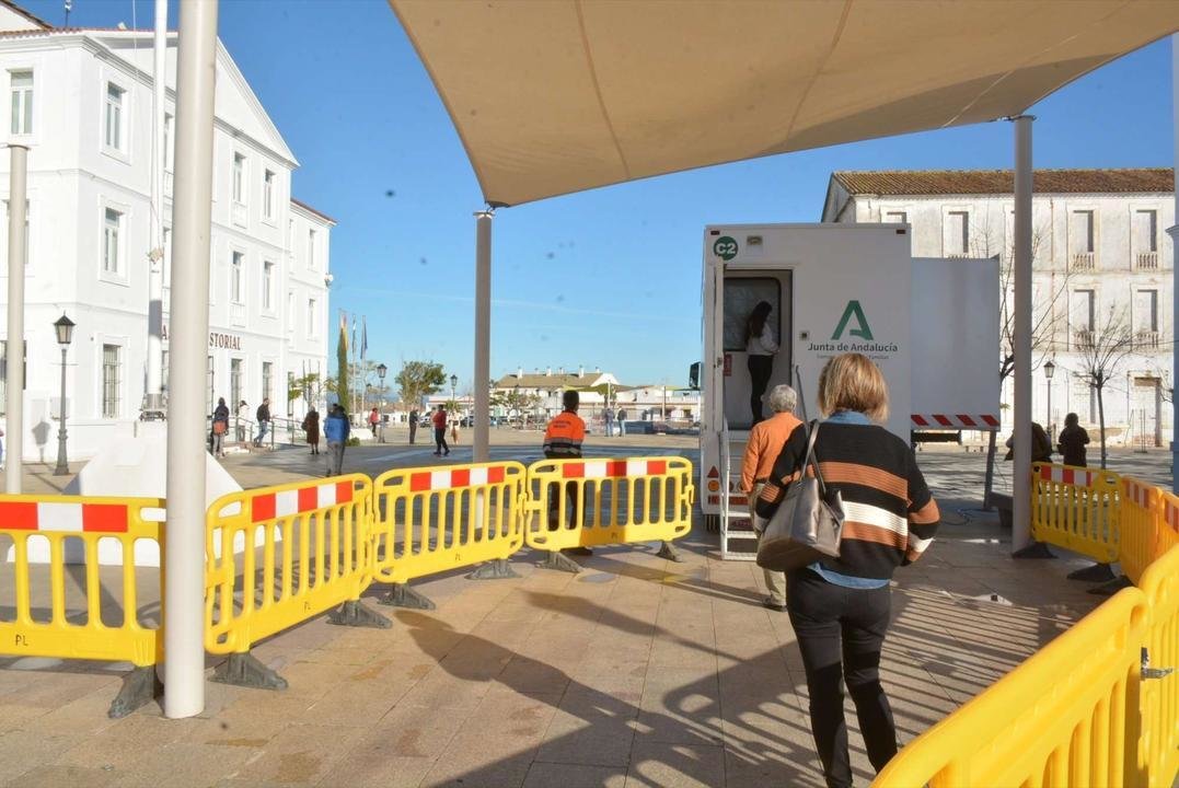 Cribado masivo en San Roque