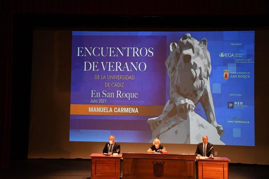 Manuela Carmena en San Roque