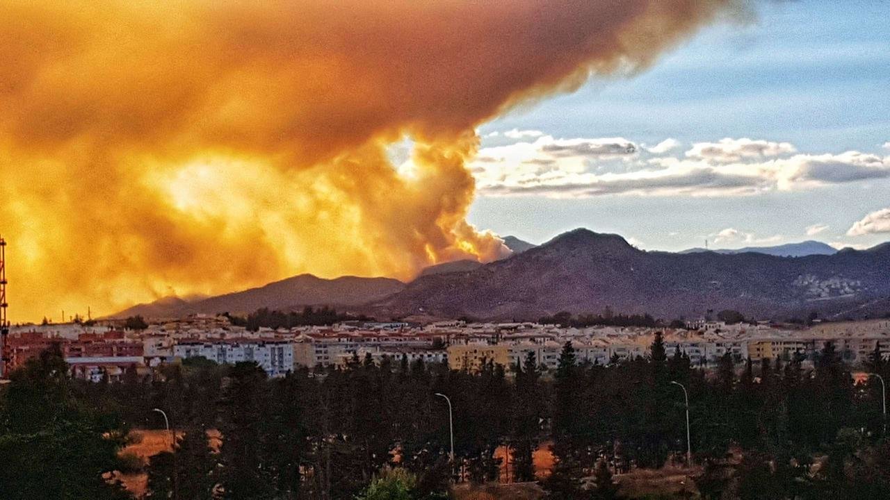 Incendio Sierra Bermeja