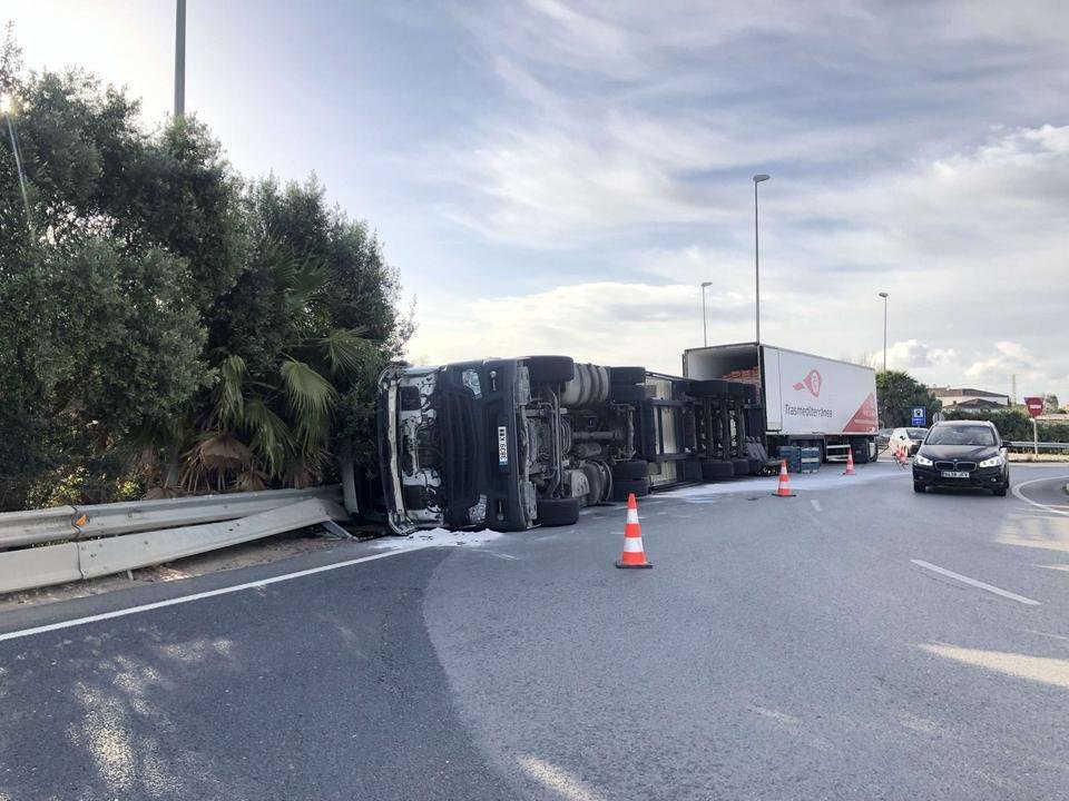 Accidente camión 