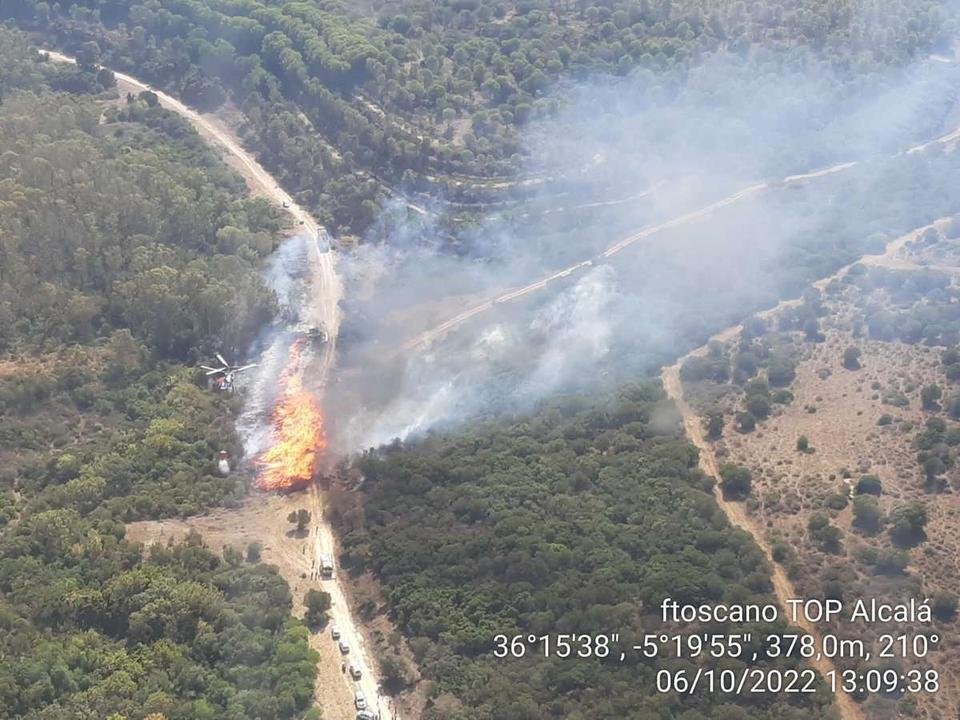 Fuego en Borondo