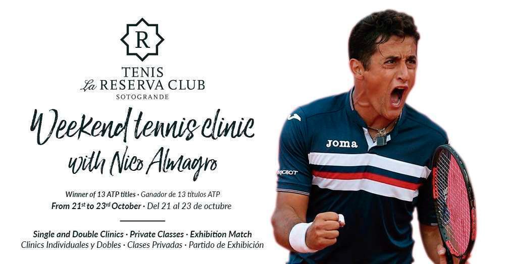 Nico Almagro, en La Reserva Club