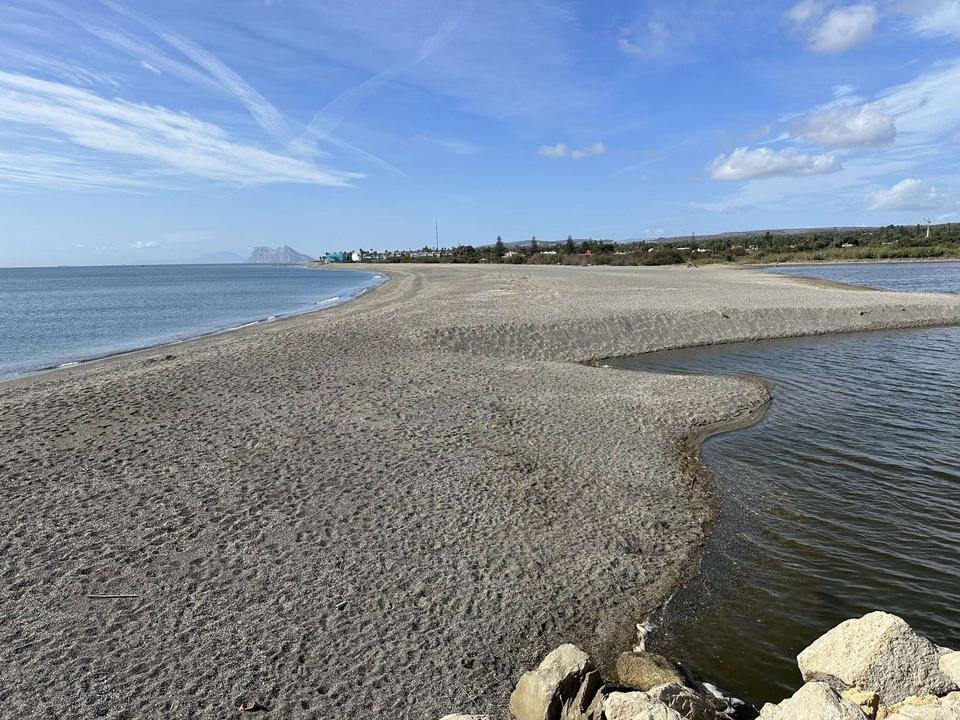 Bocana río Guadiaro