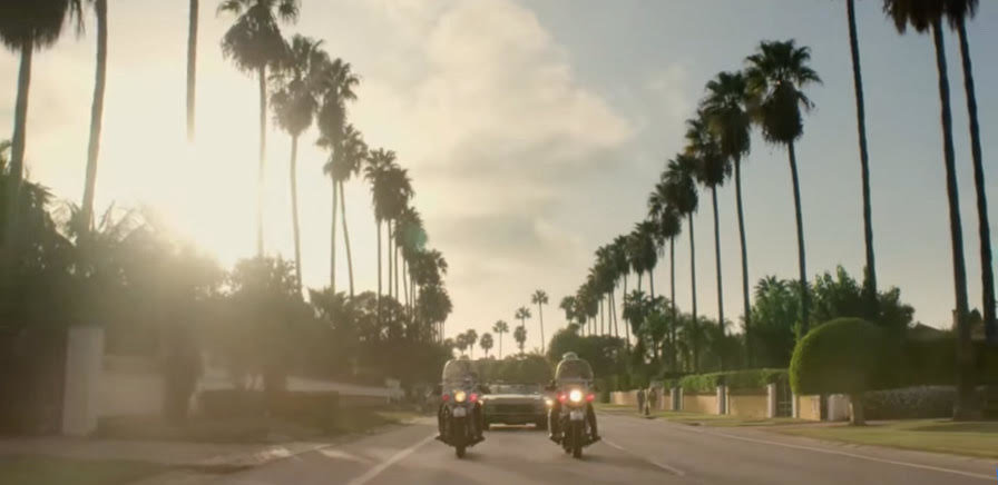 Escena de "The Crown" en Paseo del Parque