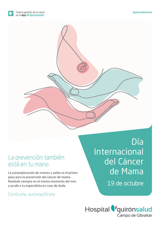 Día Internacional Cancer Mama Quirónsalud Campo de Gibraltar