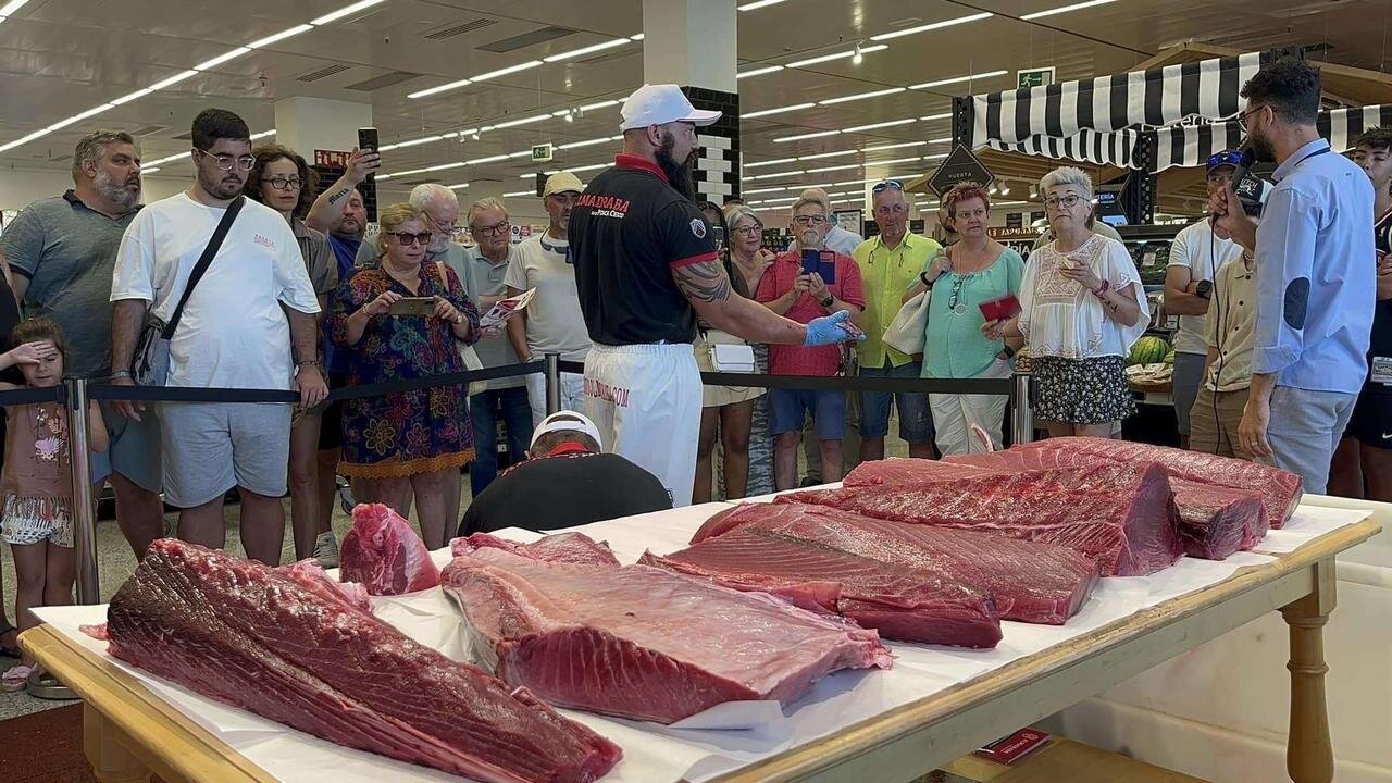 Supermercado el Corte Inglés atún rojo 